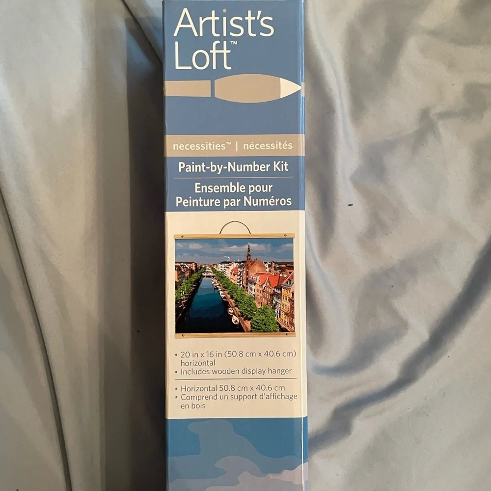 Paint by number kit never used artist kids fun family craft Europe travel water - Picture 4 of 5